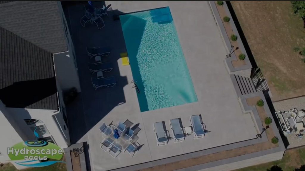Pool renovation in New Hope, PA by Hydroscape Pools