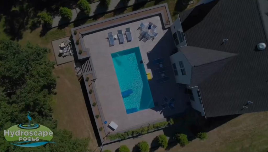 Pool renovation in New Hope, PA by Hydroscape Pools