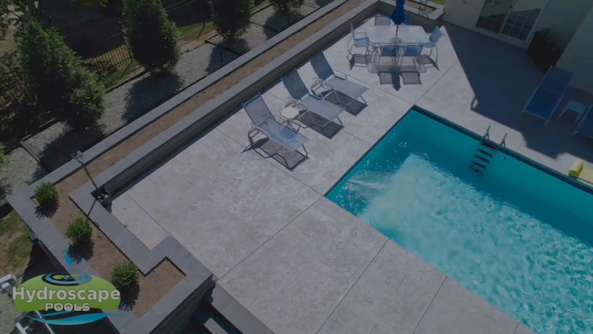 Pool renovation in New Hope, PA by Hydroscape Pools