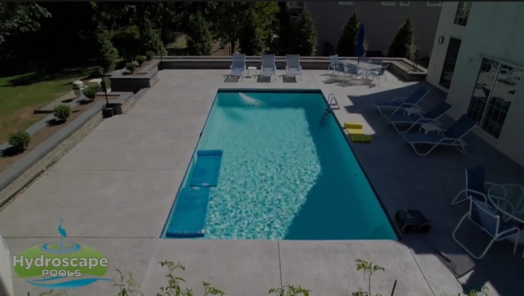 Pool renovation in New Hope, PA by Hydroscape Pools