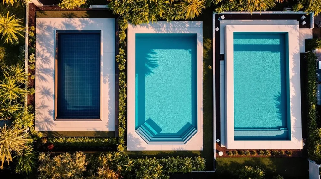 3 Best Modern Geometric Inground Pool Designs