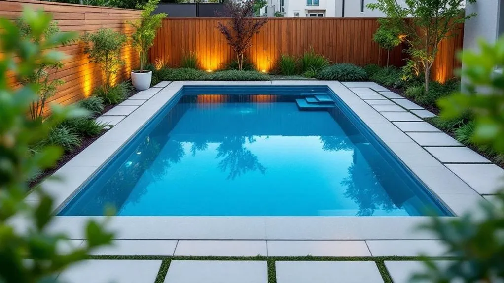 3 Best Modern Geometric Inground Pool Designs
